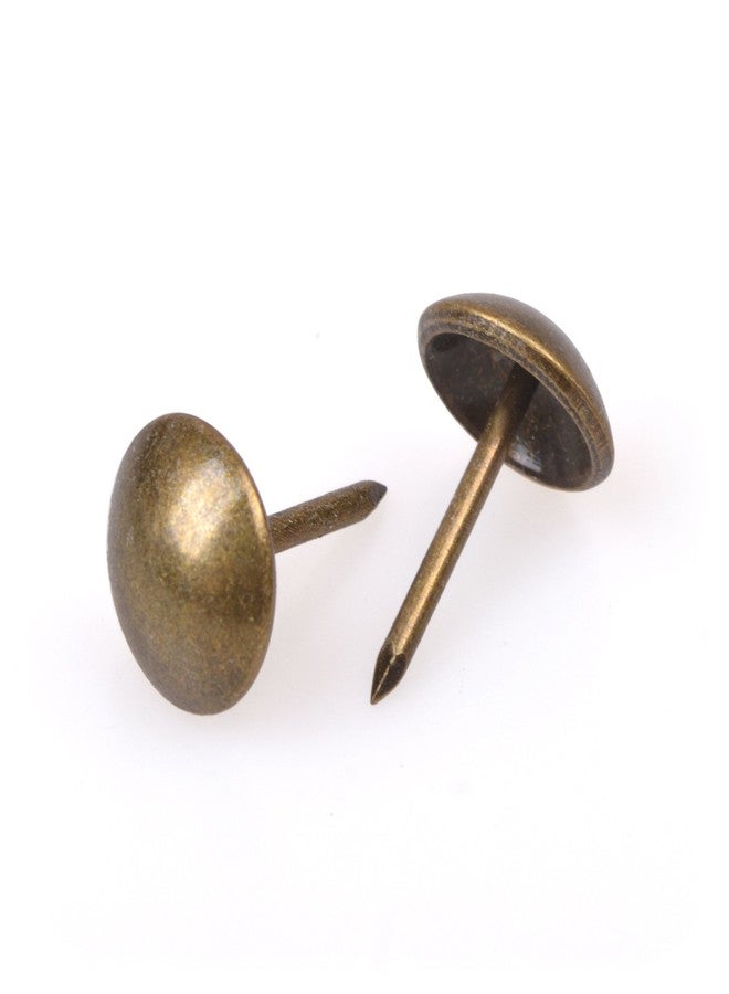 FUCAS Upholstery Tacks Furniture Nails Pins 150pcs (Antique Brass) - Image 2